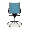 sillon de oficina azul celeste croma estructura cromada ecopiel piel sintetica 6