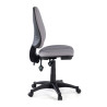 silla giratoria gris eco sin brazos tela 4