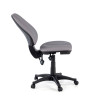 silla giratoria gris eco sin brazos tela 5