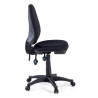 silla giratoria negro eco sin brazos tela 4