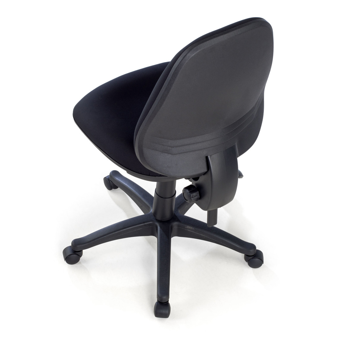 silla giratoria negro eco sin brazos tela 8