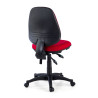 silla giratoria rojo eco sin brazos tela 6
