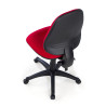 silla giratoria rojo eco sin brazos tela 8