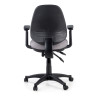 silla giratoria gris eco con brazos tela 7