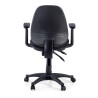 silla giratoria negro eco con brazos tela 7