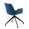 silla confidente azul elodie giratoria tela 6