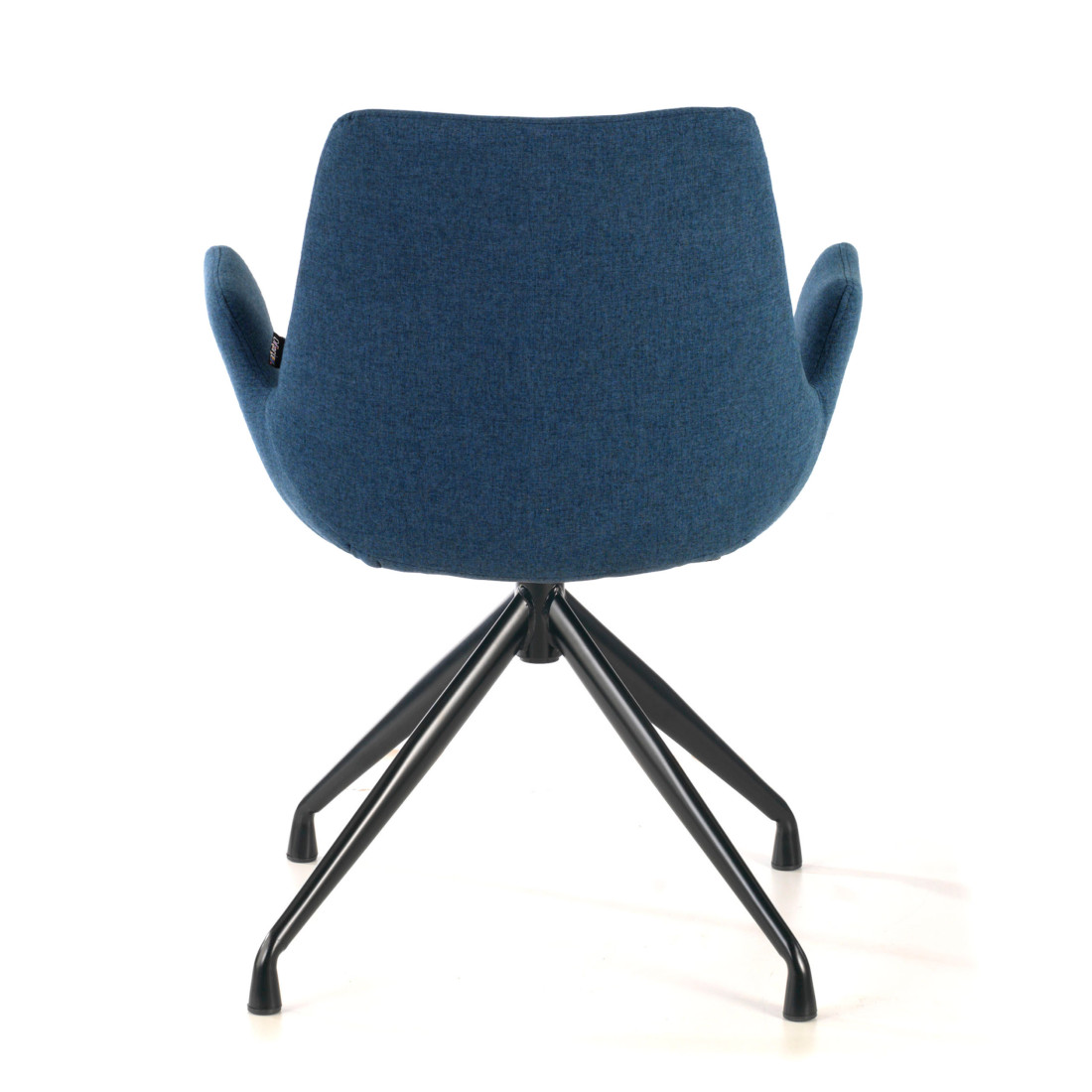 silla confidente azul elodie giratoria tela 7