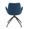 silla confidente azul elodie giratoria tela 7