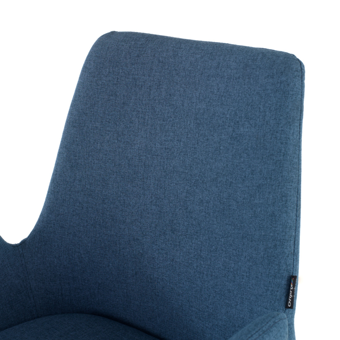 silla confidente azul elodie giratoria tela 4