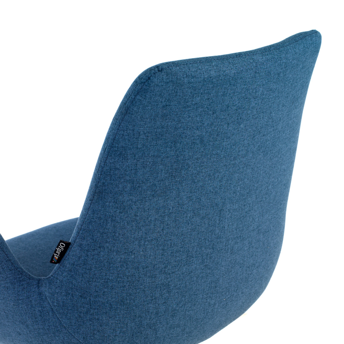 silla confidente azul elodie giratoria tela 5