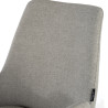 silla confidente gris elodie estructura patin tela 7