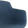 silla confidente azul ivonne 4 patas tela 7