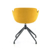 silla confidente amarillo ivonne base piramide tela 4