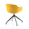 silla confidente amarillo ivonne base piramide tela 5