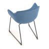 silla confidente azul ivonne estructura patin malla 8