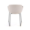 silla confidente beige ivonne estructura patin malla 4