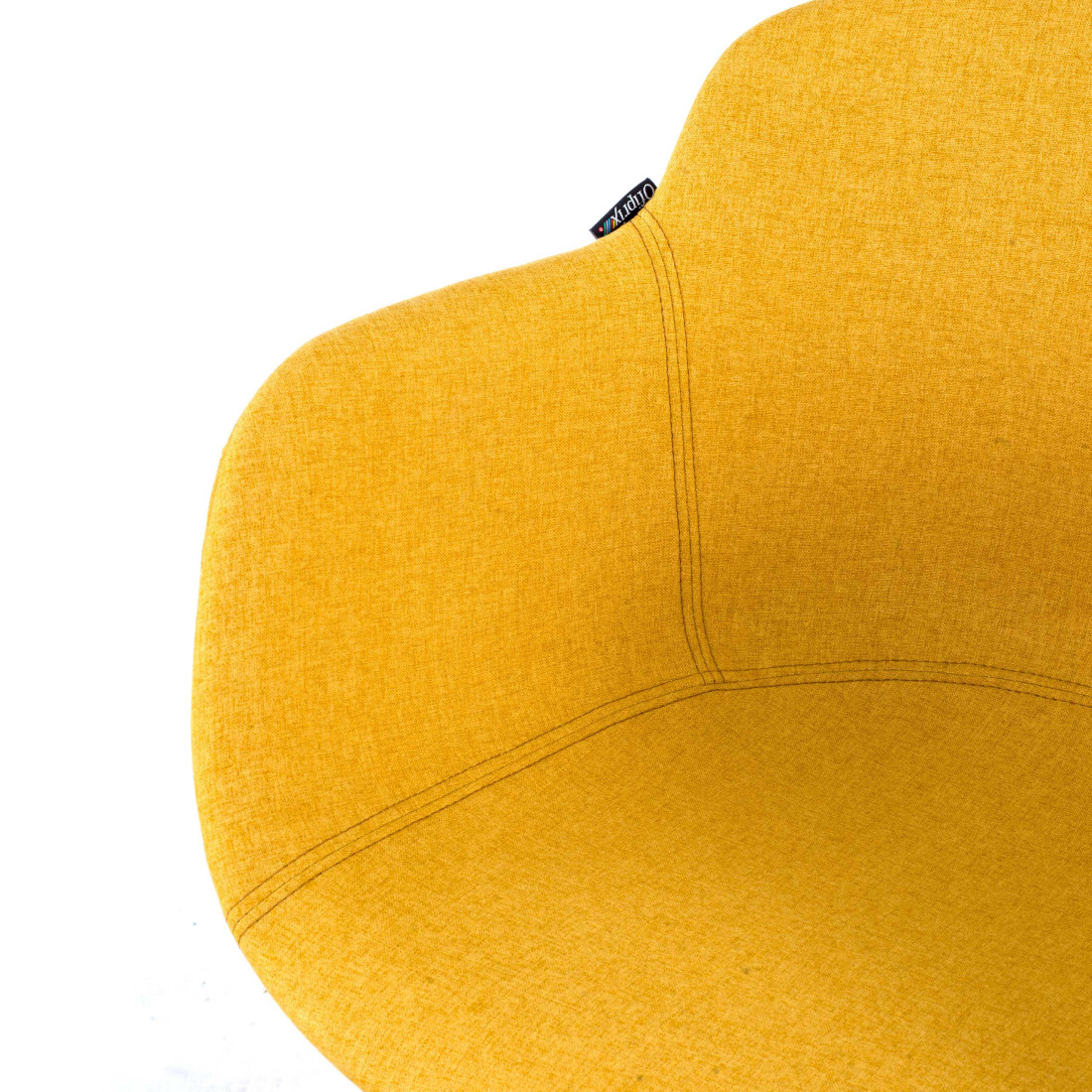 silla confidente amarillo ivonne estructura patin malla 8