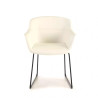 silla confidente blanco anne patin piel sintetica 3