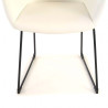 silla confidente blanco anne patin piel sintetica 4