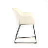 silla confidente blanco anne patin piel sintetica 6