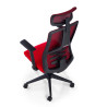 silla ergonomica rojo tekno malla 8