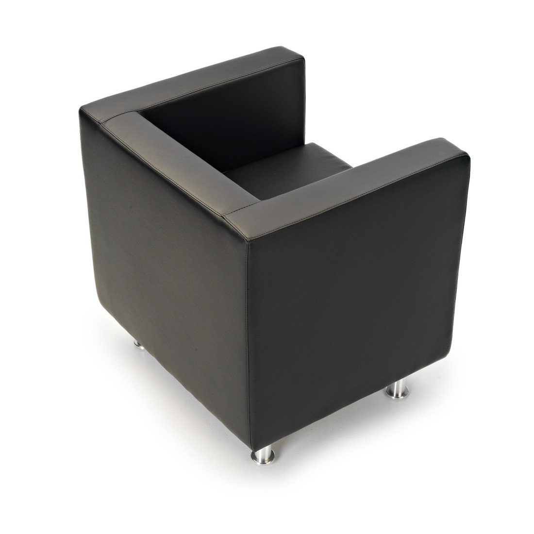sofa para oficina negro dresden 1 plaza 4