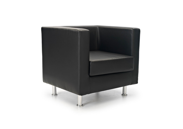 sofa para oficina negro dresden 1 plaza 1