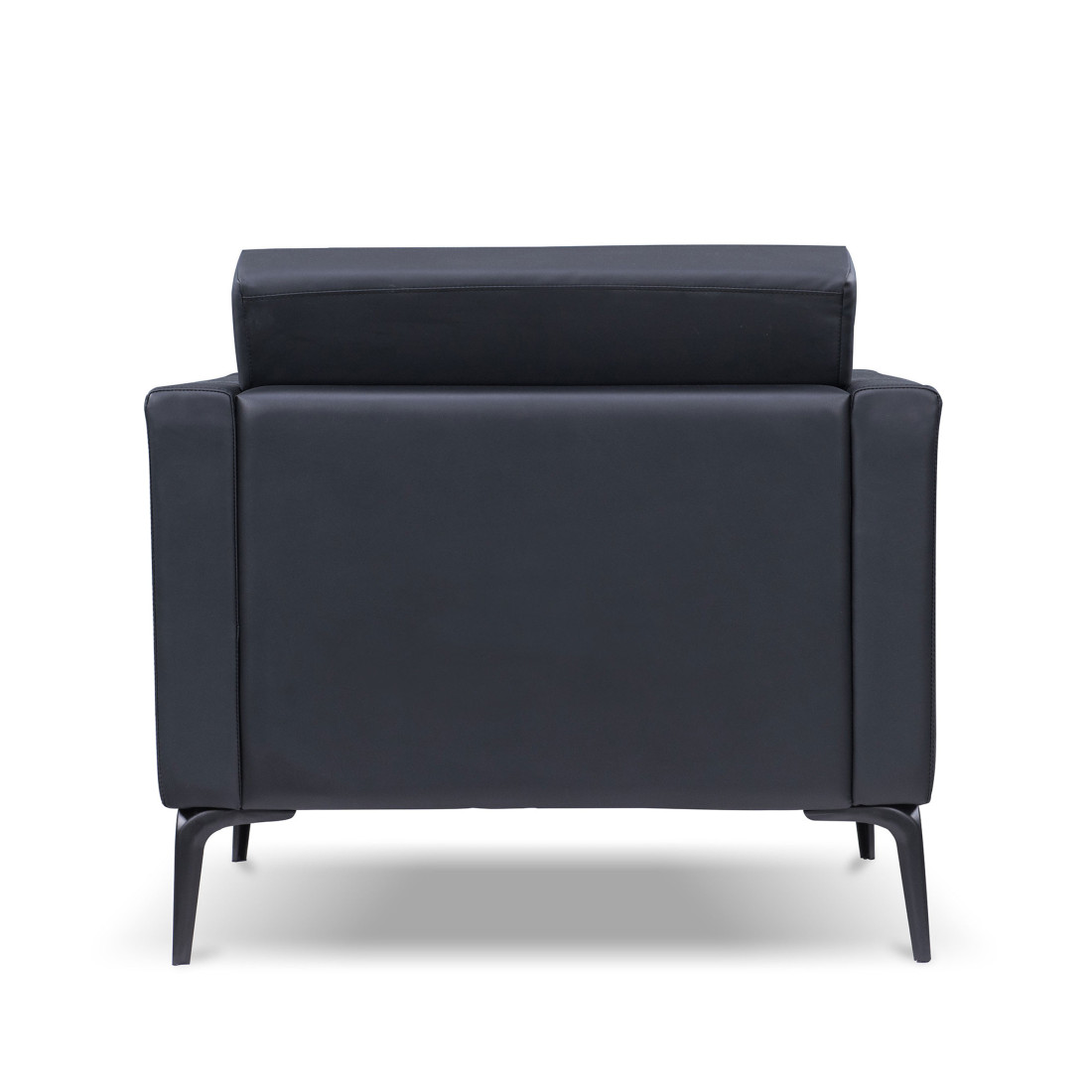 sofa para oficina negro salzburg 1 plaza 3