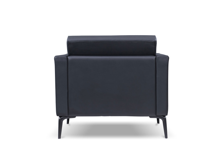 sofa para oficina negro salzburg 1 plaza 3