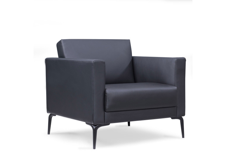 sofa para oficina negro salzburg 1 plaza 1
