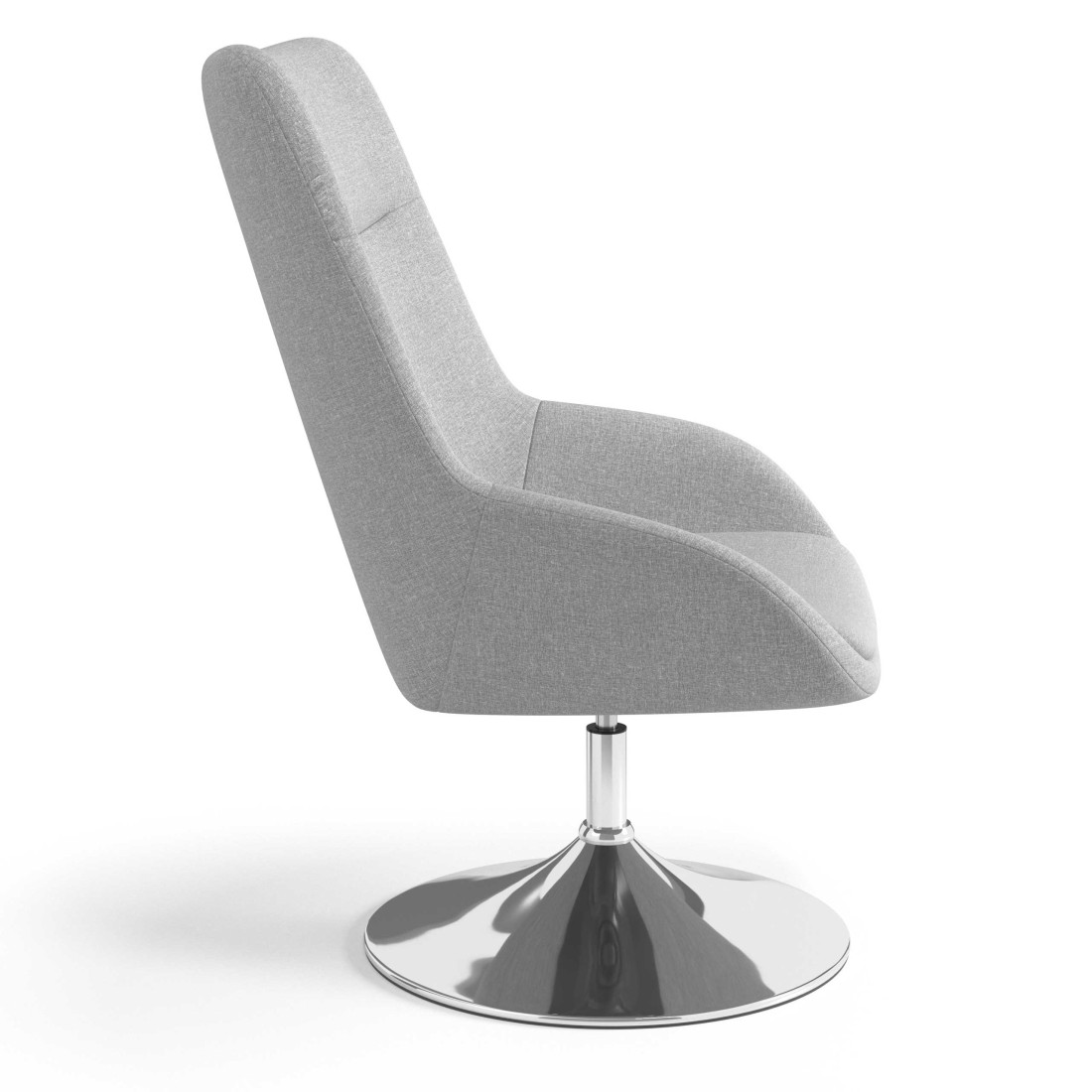 sillon para sala de espera gris capri 3