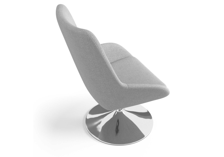 sillon para sala de espera gris capri 6