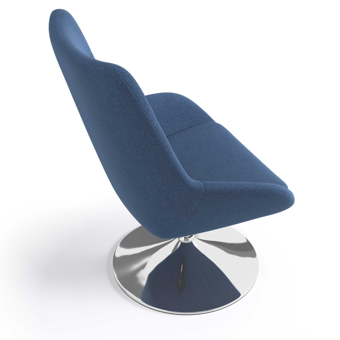 sillon para sala de espera azul capri 6