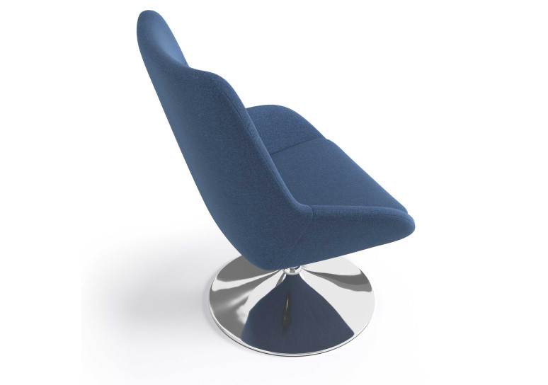 sillon para sala de espera azul capri 6