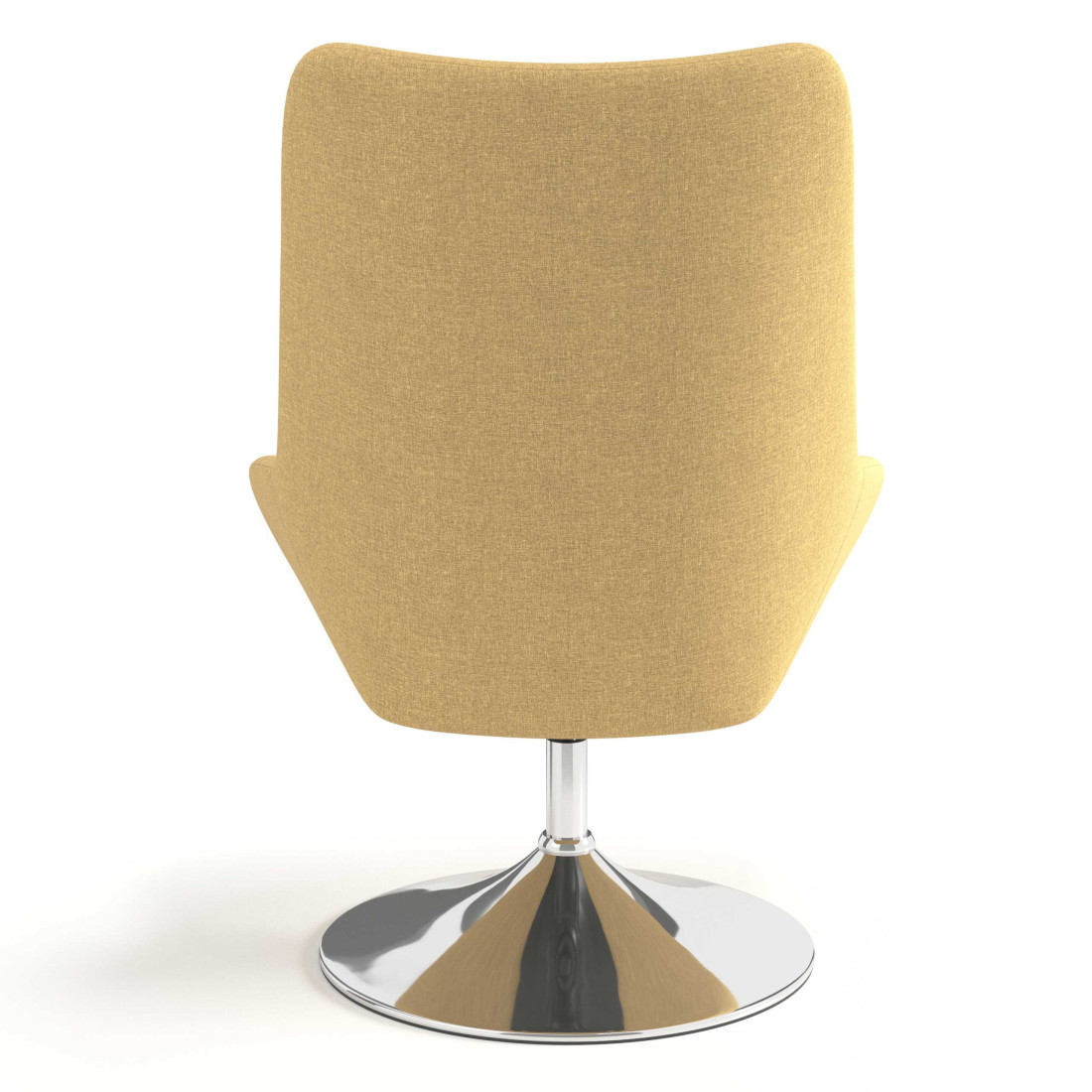 sillon para sala de espera amarillo capri 5