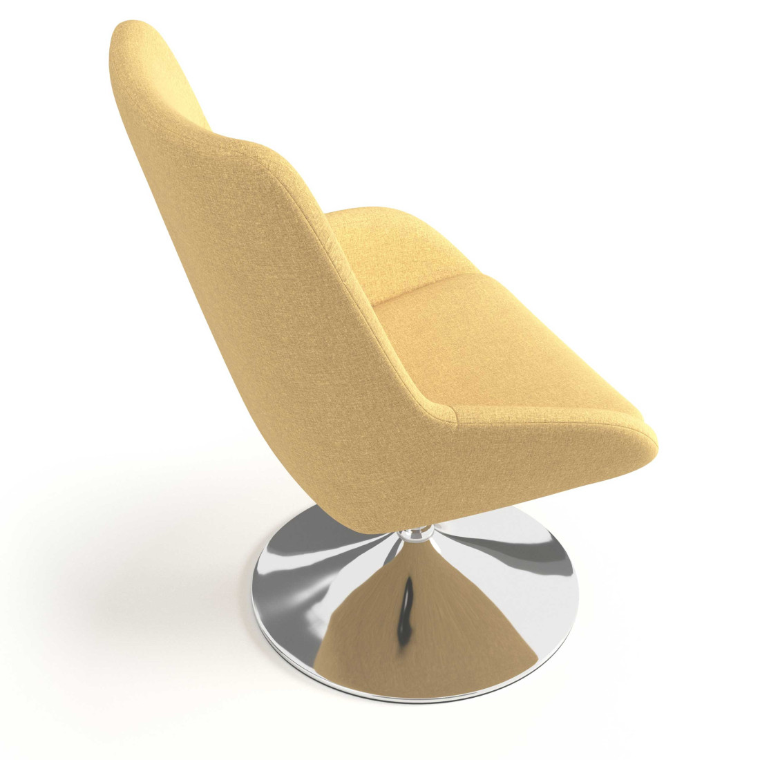 sillon para sala de espera amarillo capri 6