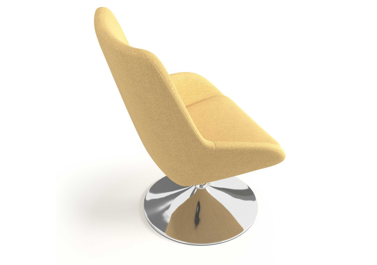 sillon para sala de espera amarillo capri 6