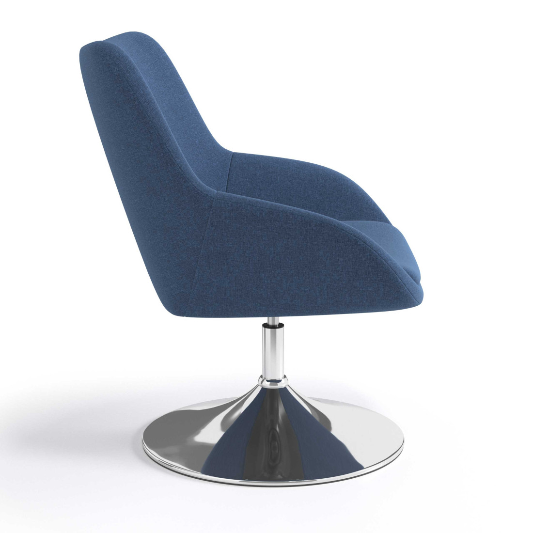 sillon para sala de espera azul capri 3