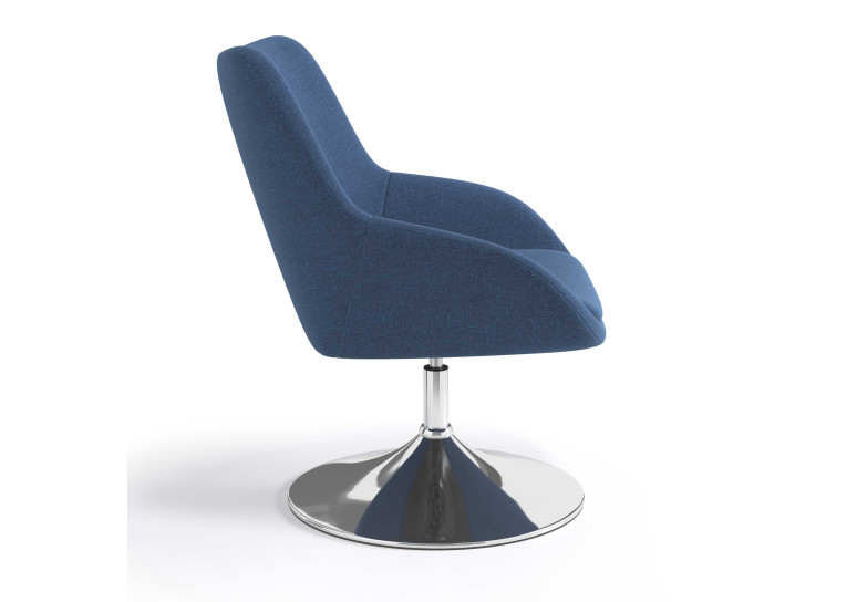 sillon para sala de espera azul capri 3