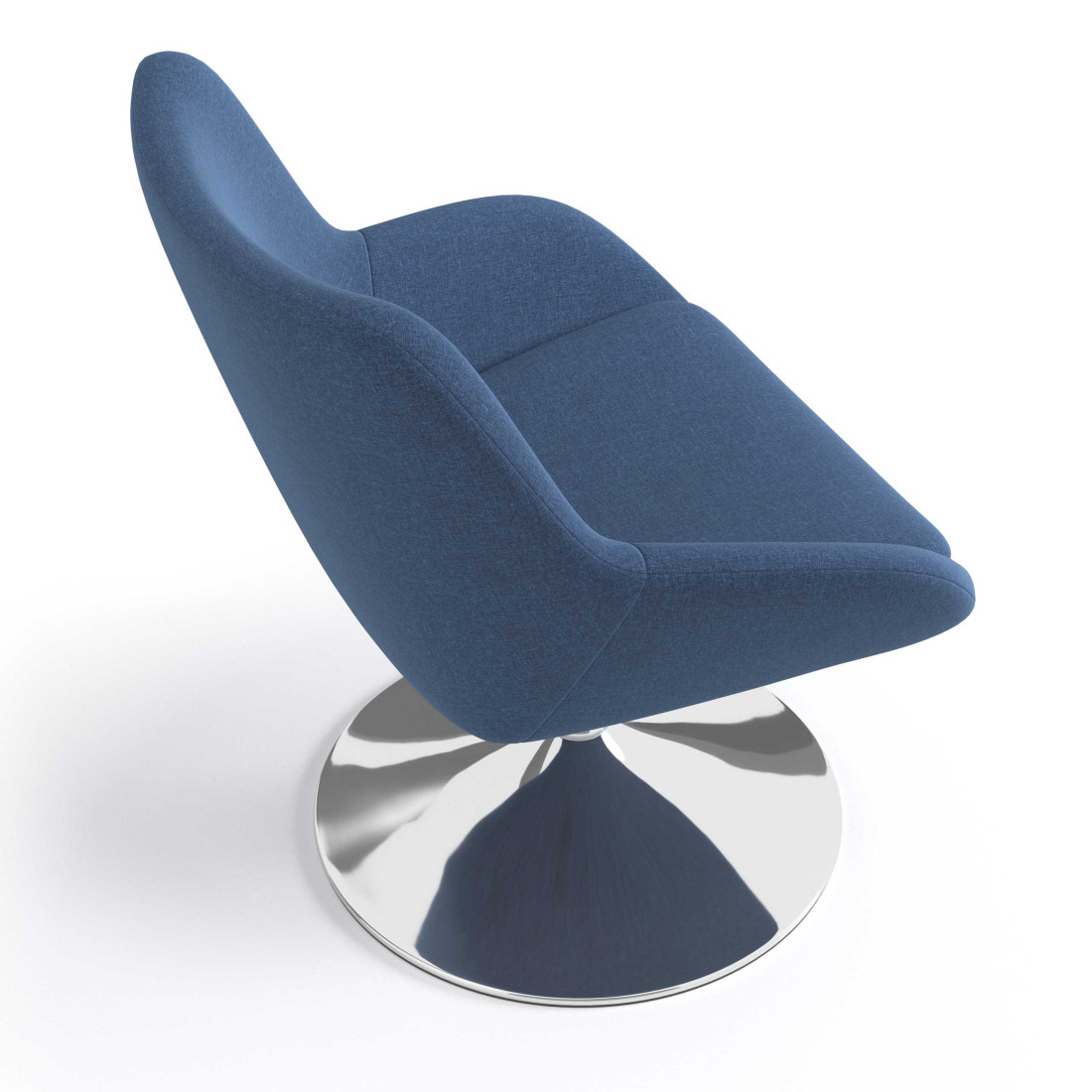 sillon para sala de espera azul capri 6