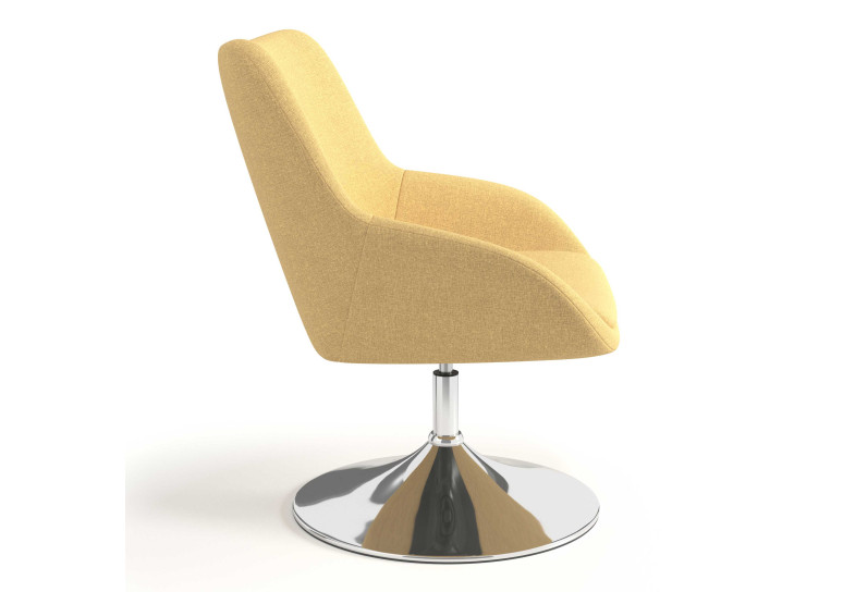 sillon para sala de espera amarillo capri 3