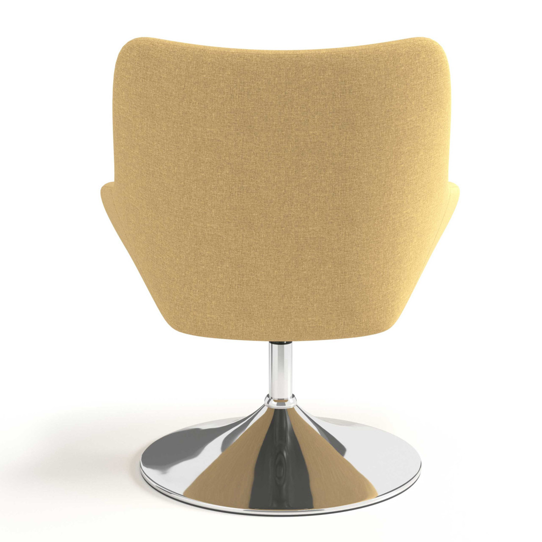 sillon para sala de espera amarillo capri 5