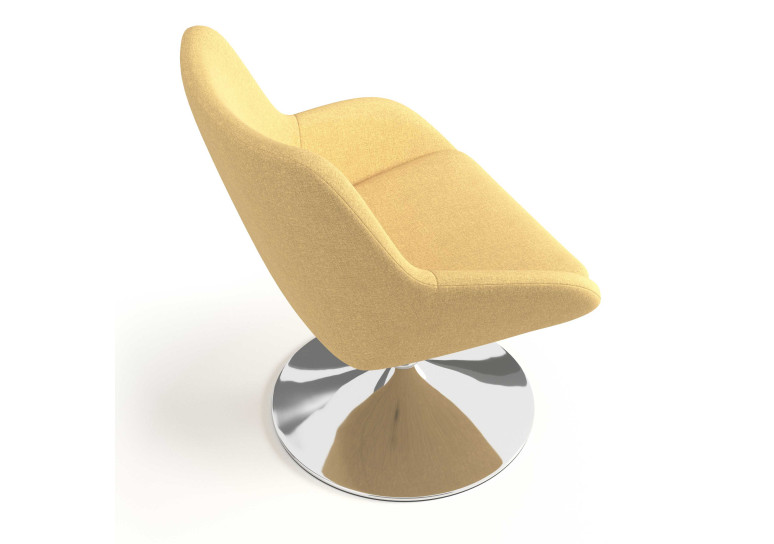 sillon para sala de espera amarillo capri 6