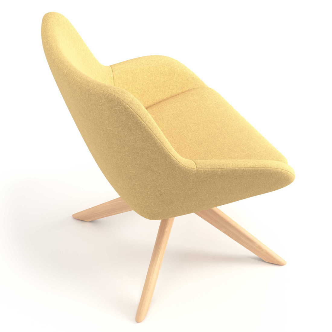 sillon para sala de espera amarillo capri 6