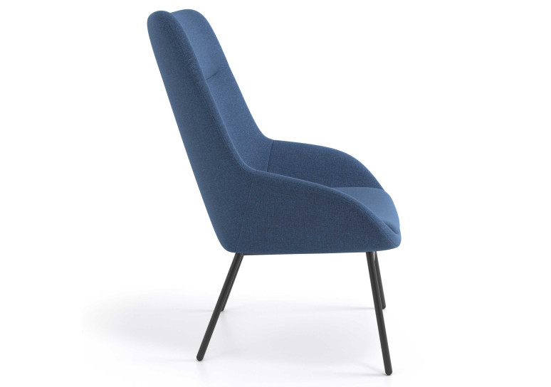 sillon para sala de espera azul capri 3