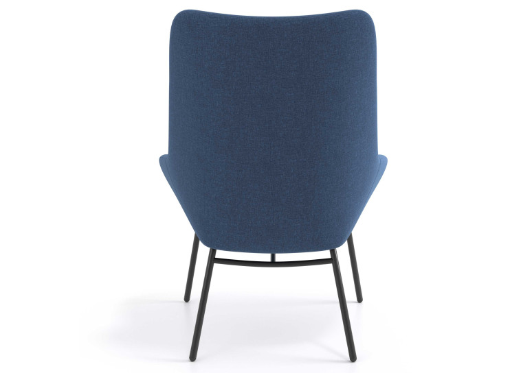 sillon para sala de espera azul capri 5