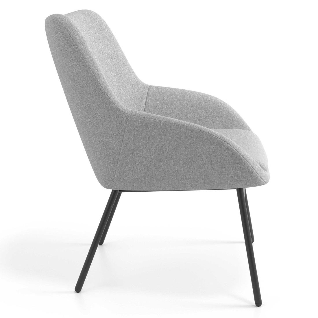 sillon para sala de espera gris capri 3