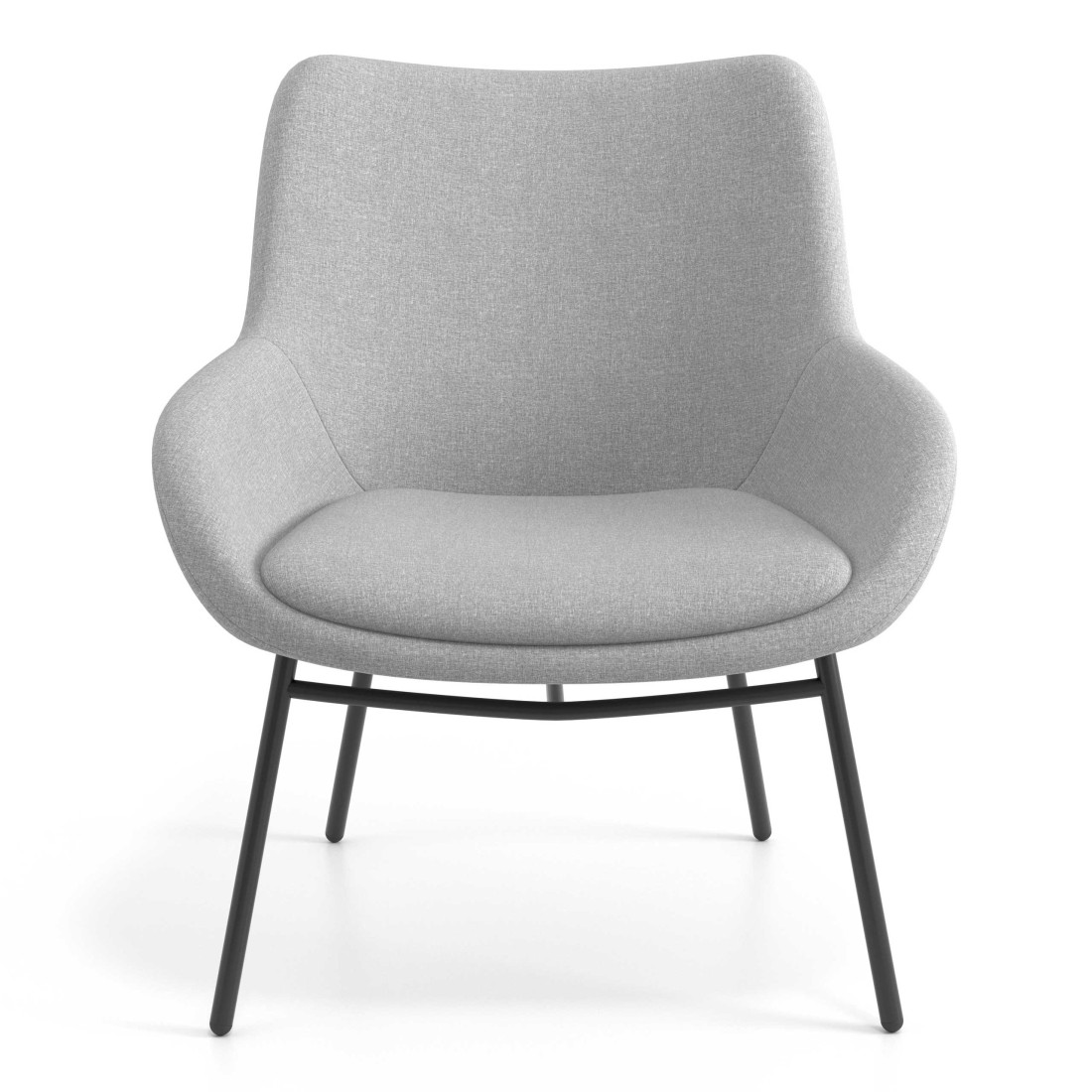 sillon para sala de espera gris capri 4