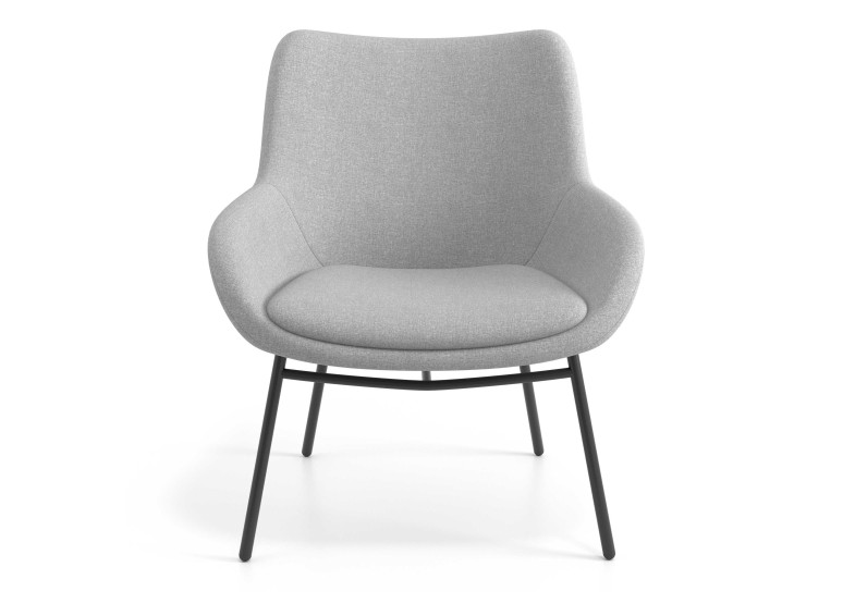 sillon para sala de espera gris capri 4