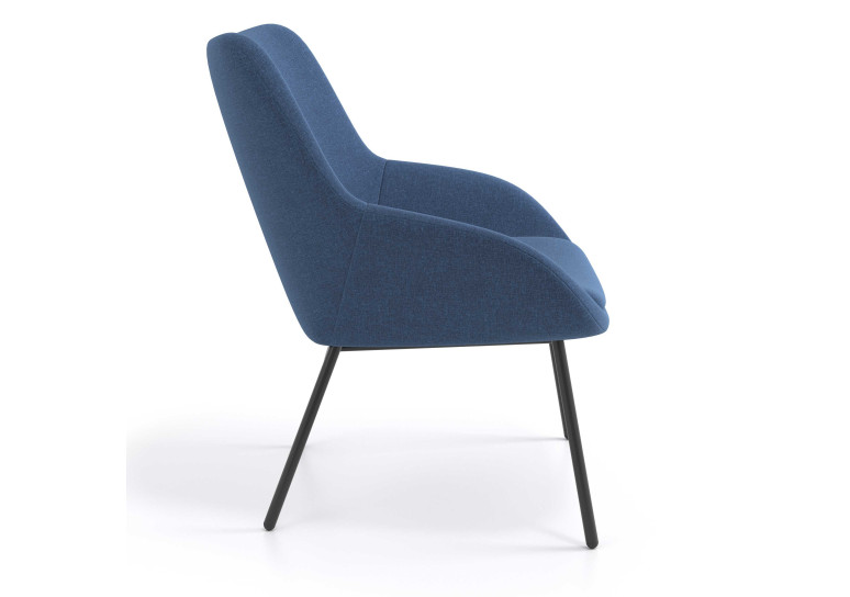 sillon para sala de espera azul capri 3